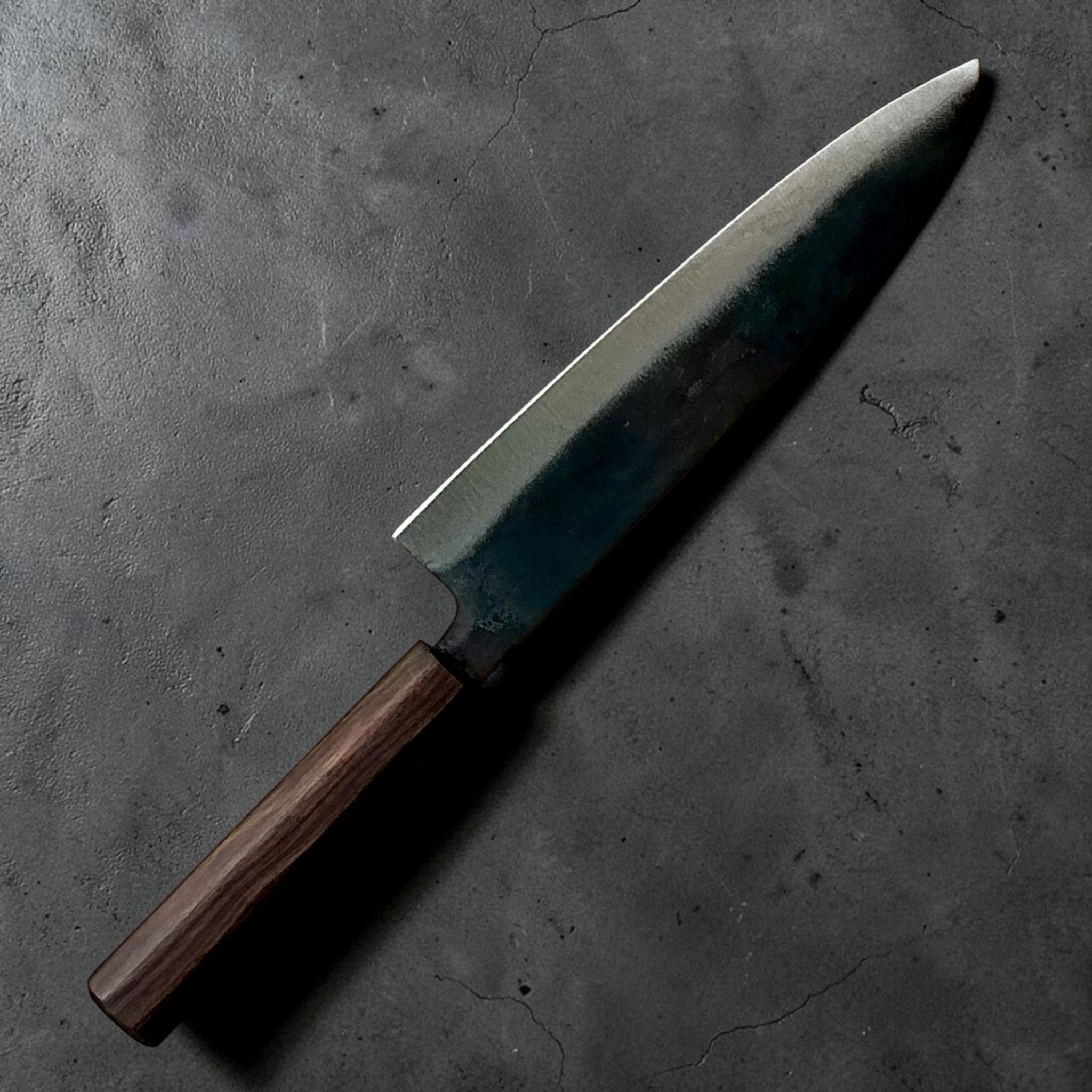 Dao Vua V3 52100 Kurouchi Gyuto 210mm profile