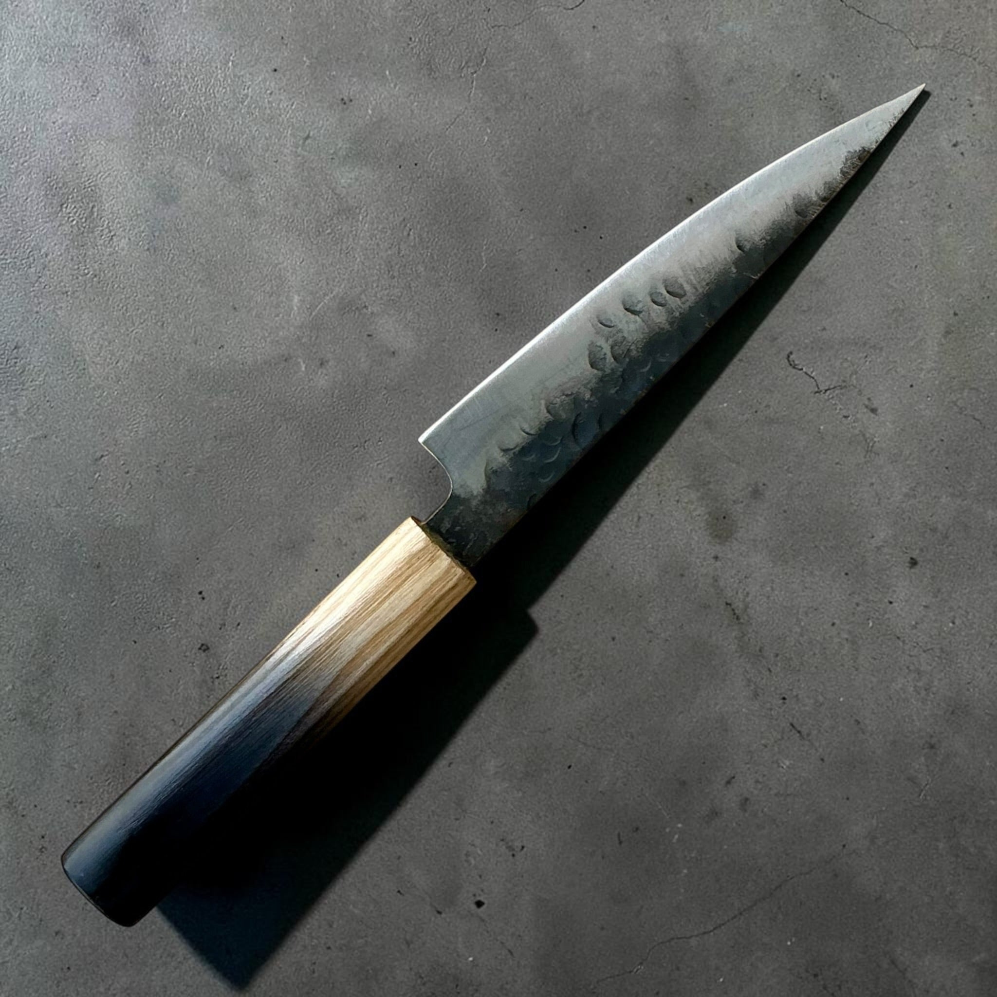 Dao Vua V3 52100 Kuro Tsuchime Petty 150mm - reverse side