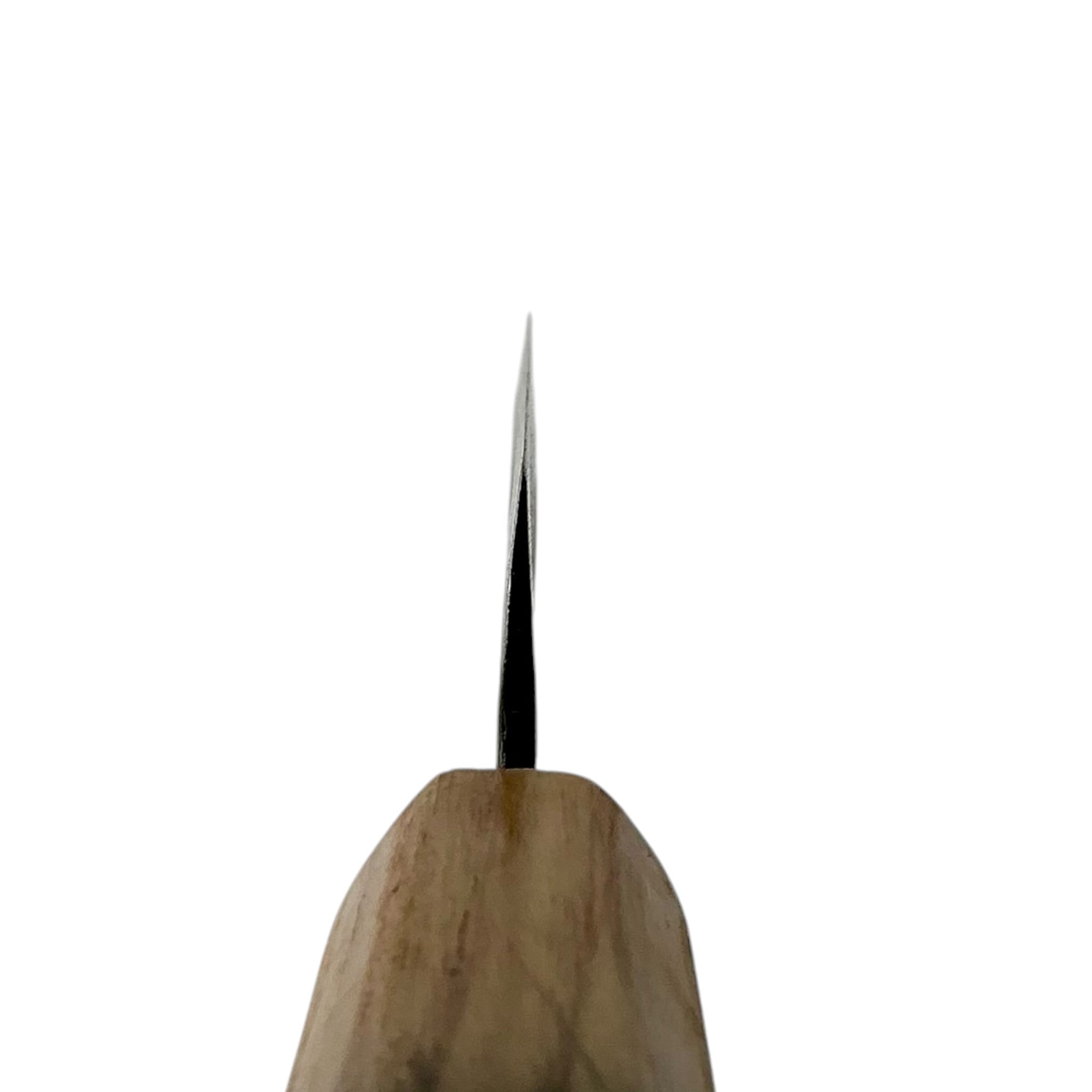 Choil view showing the grind of Dao Vua V3 Sujihiki 270mm