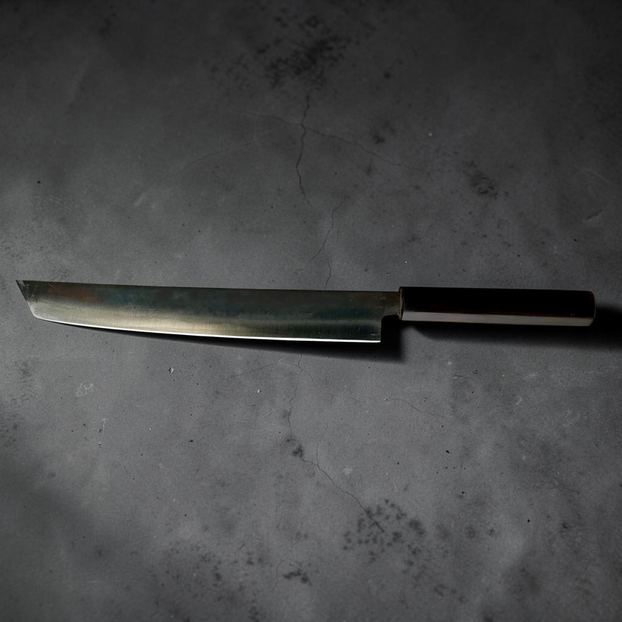Dao Vua V3 52100 Kurouchi Sujihiki 270mm - reverse full profile