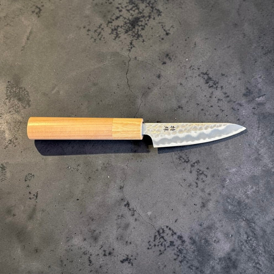 Right-side profile of Tokushu Knife White #2 Tsuchime Petty 80mm