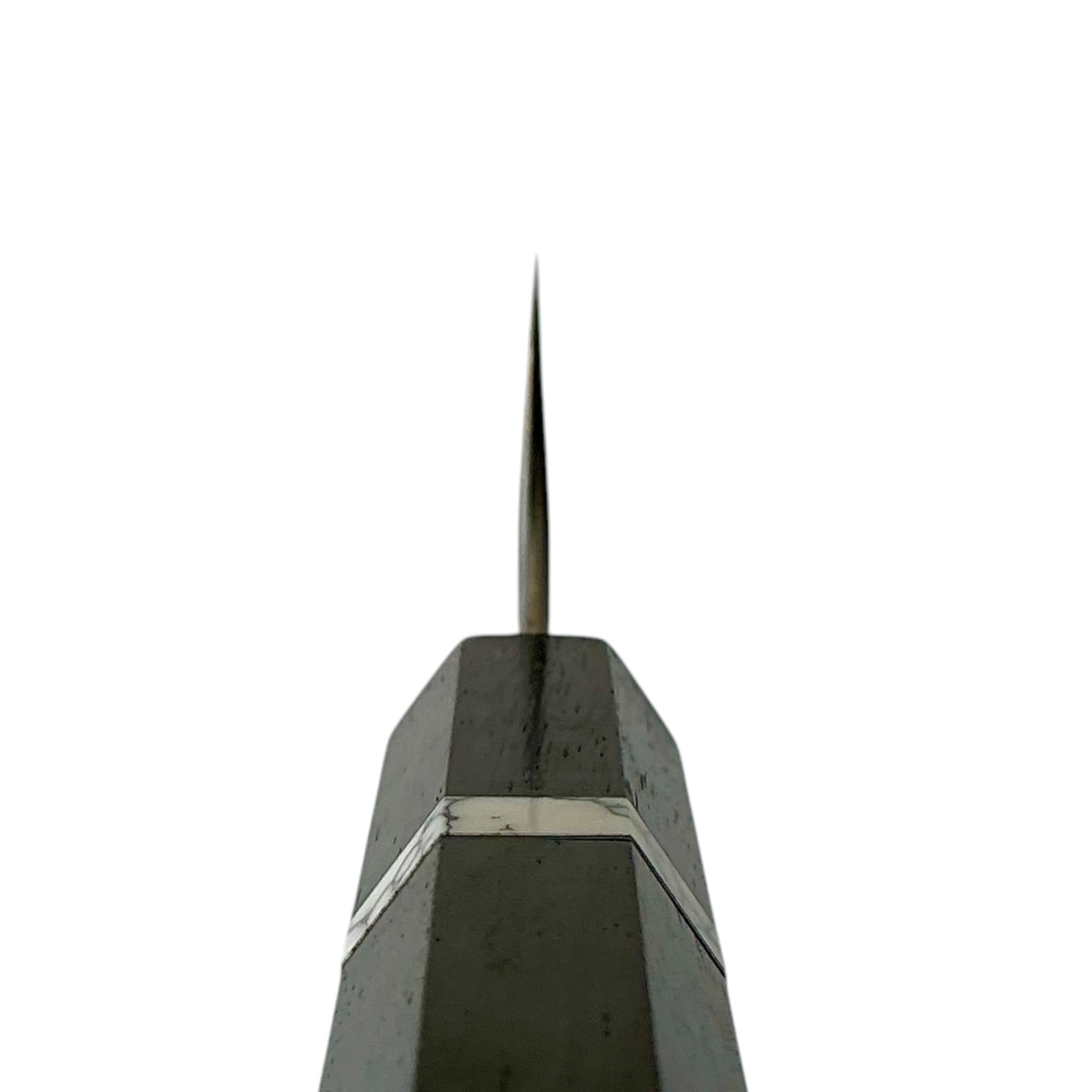 Choilaanzicht met zichtbare dunne slijping van de Yoshimi Kato Hyo SG2 Ko-Bunka 130mm