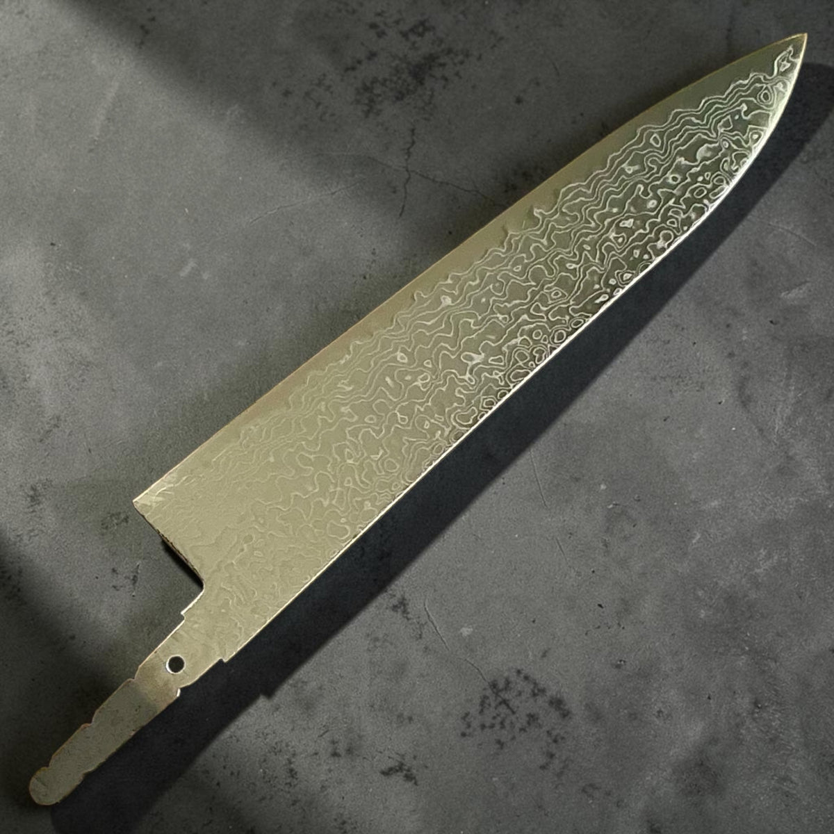 Hatsukokoro Ryuhyo SG2 Damascus Migaki Gyuto 210mm