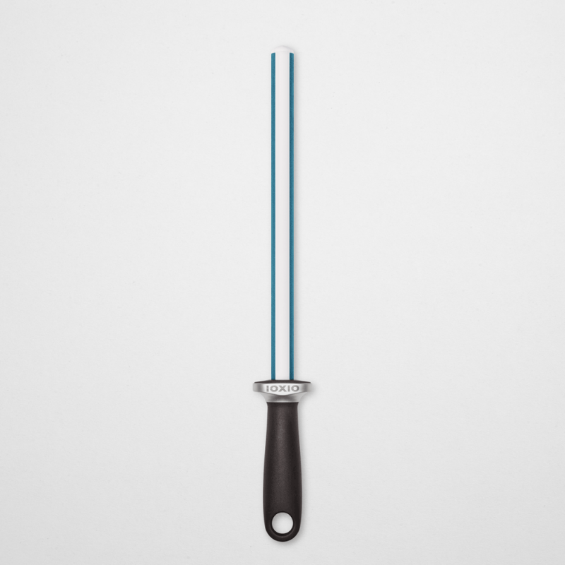 Full-length IOXIO Duo Oval 26 cm ceramic sharpening rod