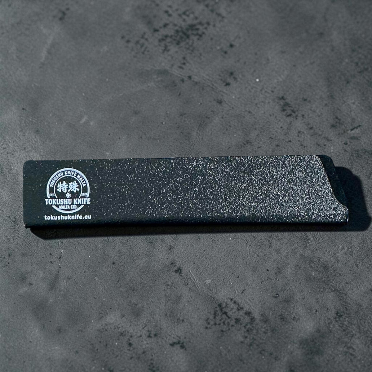 Tokushu Knife Malta black blade guard, 165mm x 34mm #size_165mm x 34mm